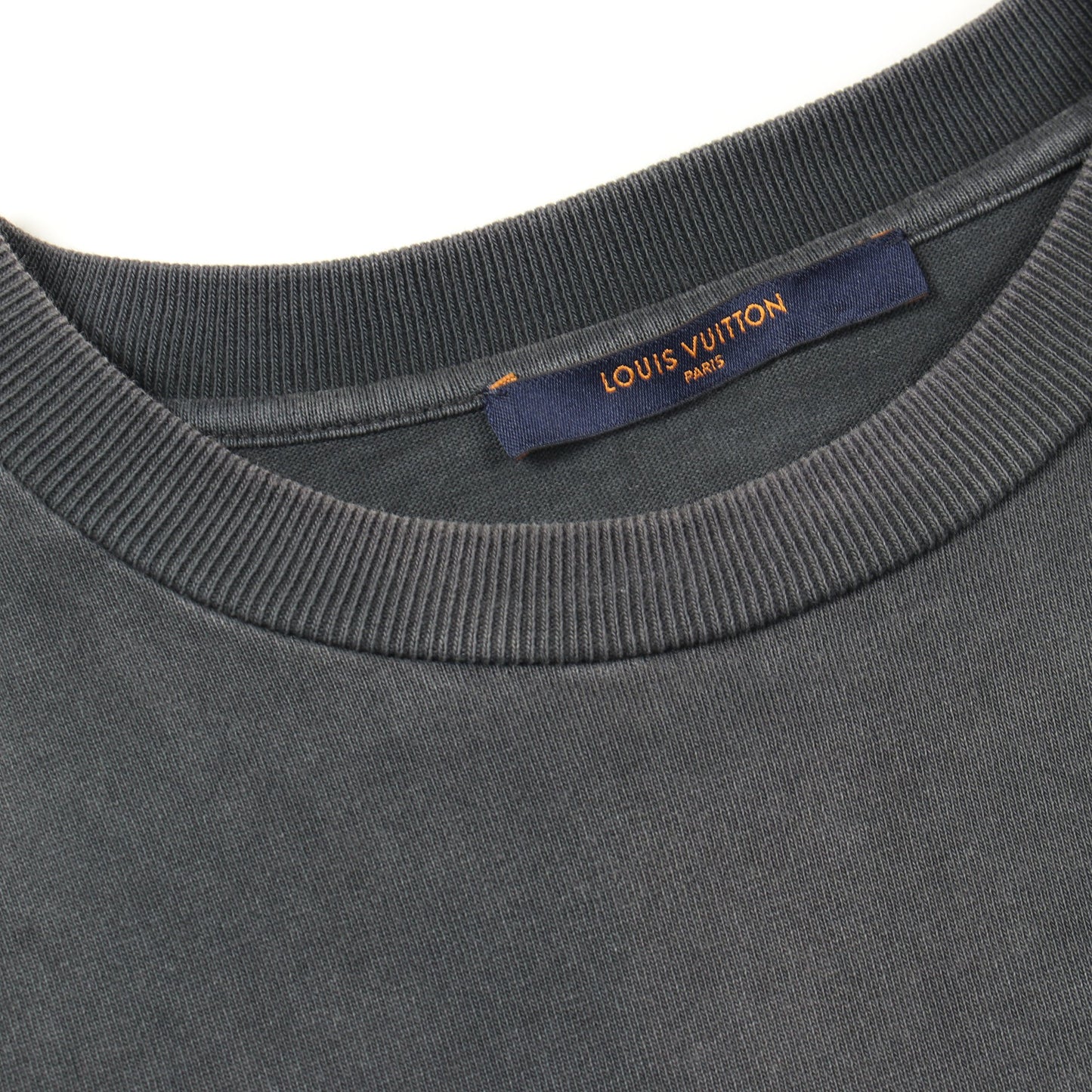 インサイドアウト STAPLES EDITION オーバーサイズ 半袖Tシャツ クルーネック コットン グレー ルイヴィトン トップス LOUIS VUITTON
