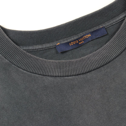 インサイドアウト STAPLES EDITION オーバーサイズ 半袖Tシャツ クルーネック コットン グレー ルイヴィトン トップス LOUIS VUITTON