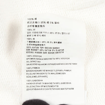 PRADA × David Sims プルオーバーパーカー テディベア コットン ホワイト プラダ トップス PRADA