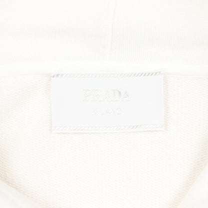 PRADA × David Sims プルオーバーパーカー テディベア コットン ホワイト プラダ トップス PRADA