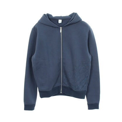 ジップアップパーカー コットン ネイビー 裏起毛 ベルルッティ トップス Berluti