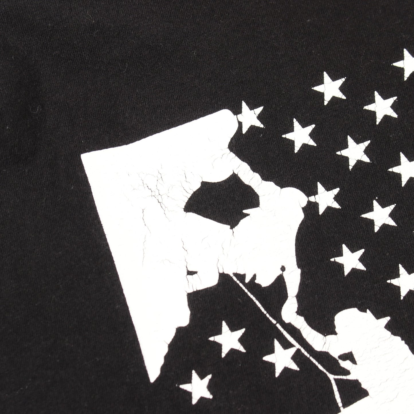 THE HEROES PROJECT 半袖Tシャツ クルーネック バックプリント コットン ブラック クロムハーツ トップス Chrome Hearts