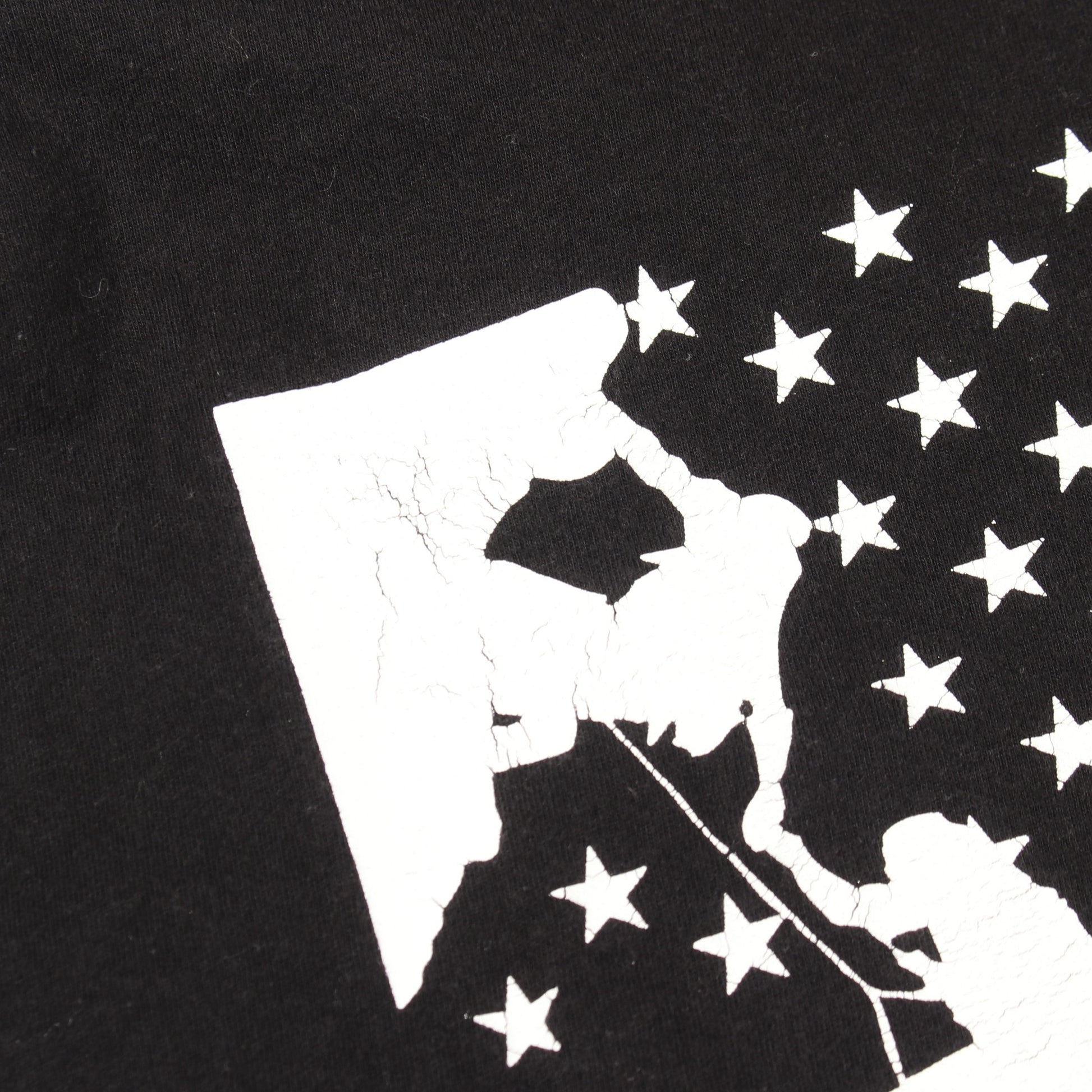 THE HEROES PROJECT 半袖Tシャツ クルーネック バックプリント コットン ブラック クロムハーツ トップス Chrome Hearts