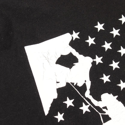 THE HEROES PROJECT 半袖Tシャツ クルーネック バックプリント コットン ブラック クロムハーツ トップス Chrome Hearts