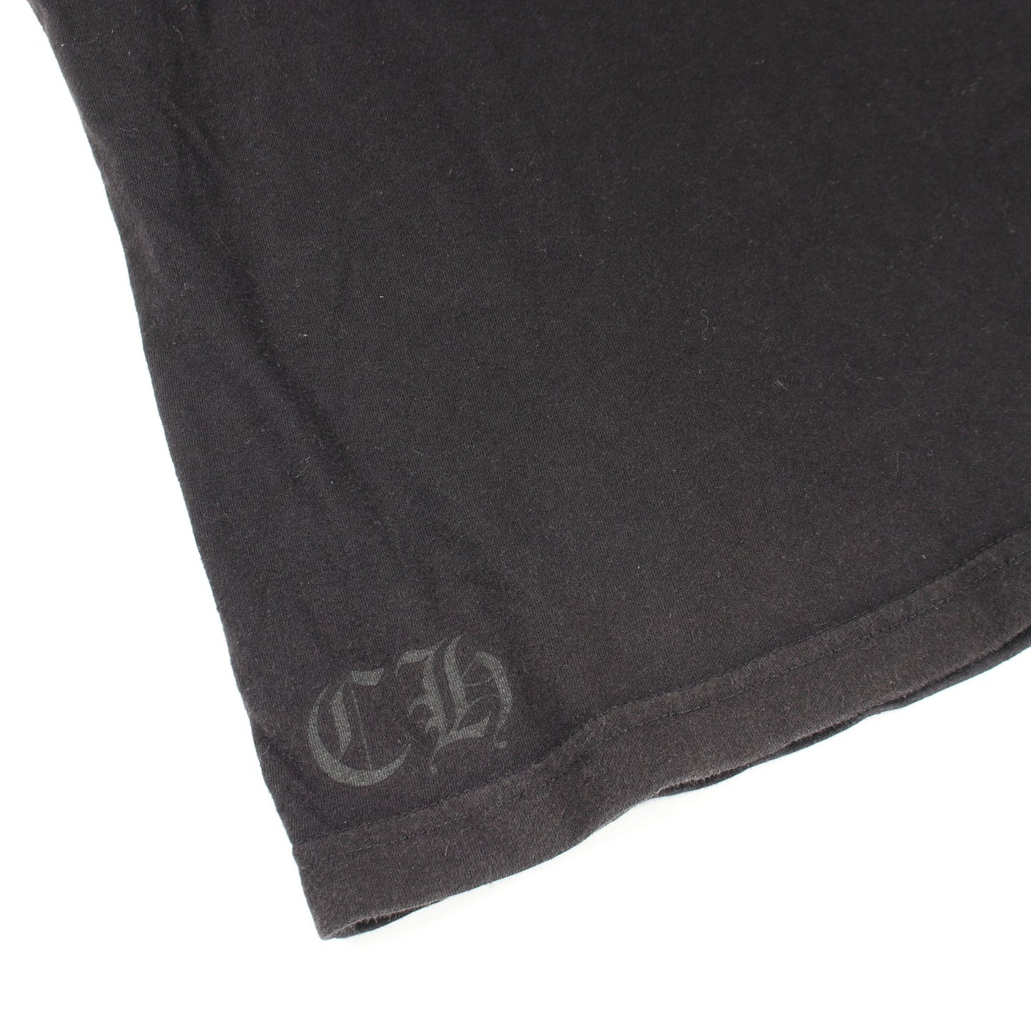 THE HEROES PROJECT 半袖Tシャツ クルーネック バックプリント コットン ブラック クロムハーツ トップス Chrome Hearts