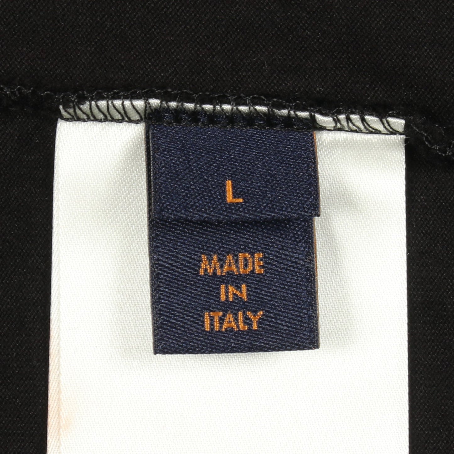 LVカートゥーン 半袖Tシャツ クルーネック コットン ブラック ルイヴィトン トップス LOUIS VUITTON