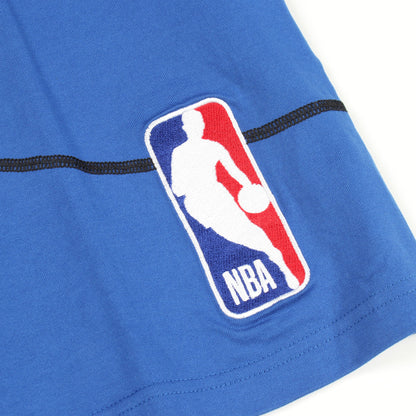LOUIS VUITTON × NBA 半袖Tシャツ クルーネック コットン ブルー ブラック ルイヴィトン トップス LOUIS VUITTON