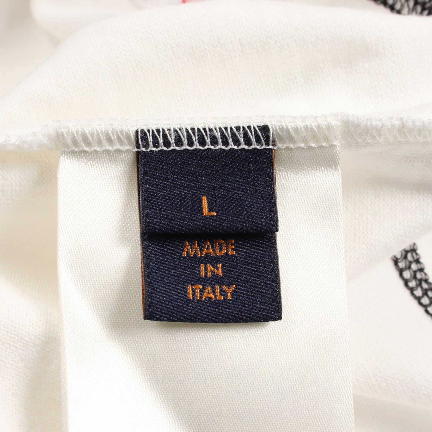 LOUIS VUITTON × NBA ステッチデザイン 半袖Tシャツ コットン ホワイト ルイヴィトン トップス LOUIS VUITTON