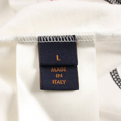 LOUIS VUITTON × NBA ステッチデザイン 半袖Tシャツ コットン ホワイト ルイヴィトン トップス LOUIS VUITTON