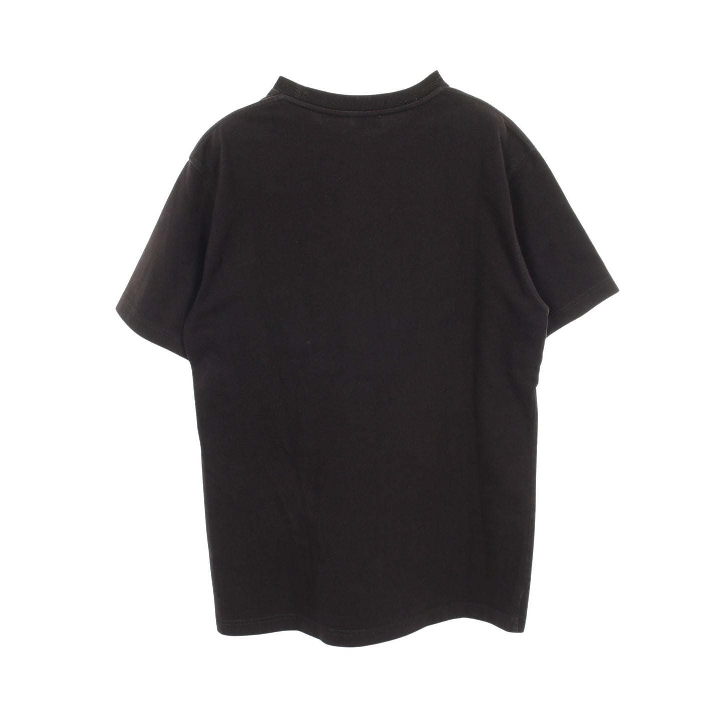 DIOR × Shawn Stussy 半袖Tシャツ クルーネック ワンポイント刺繍 コットン ブラック ディオール トップス DIOR