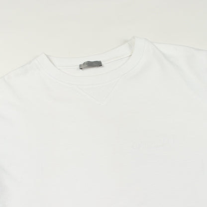 ロゴ刺繍 半袖Tシャツ コットン ホワイト ディオール トップス DIOR