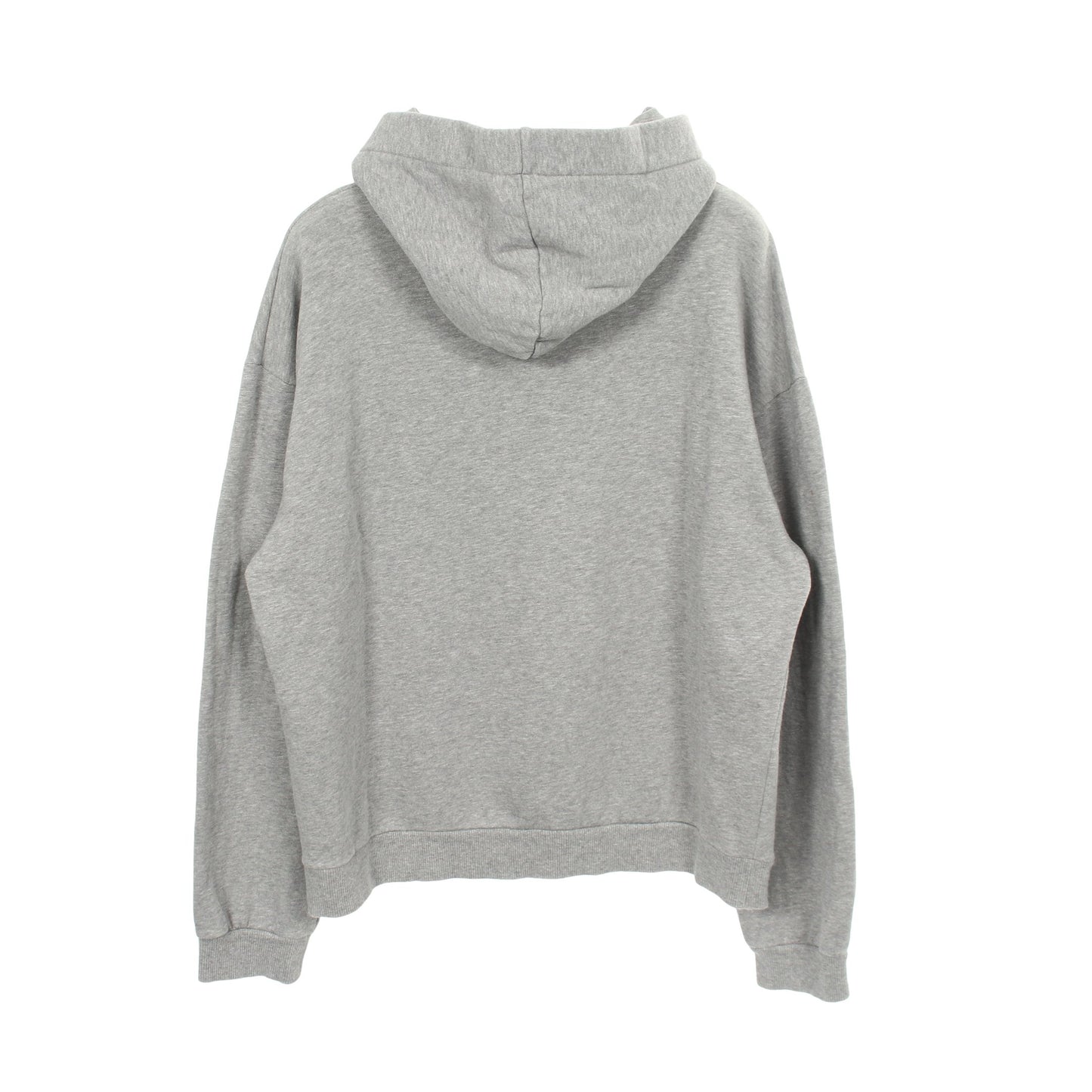 ロゴ ルーズ フーディ プルオーバーパーカー コットン グレー セリーヌ トップス CELINE