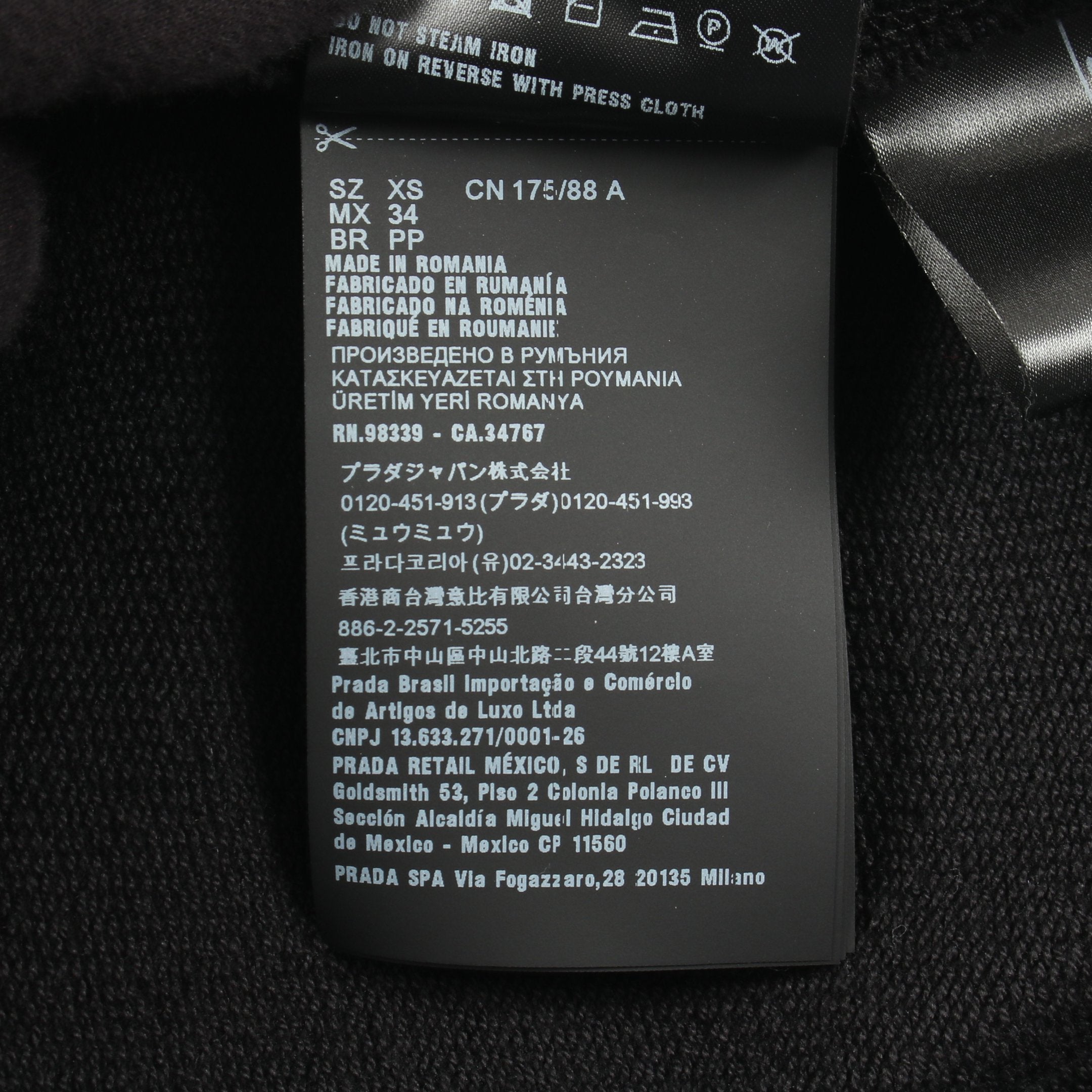 Re-Nylon プルオーバーパーカー コットン ナイロン ブラック 切替 三角
