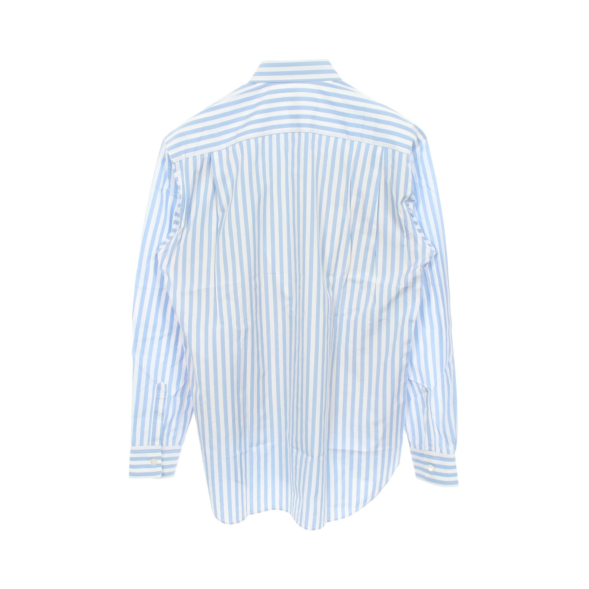 シャツ 長袖 ストライプ コットン ライトブルー マルチカラー コムデギャルソンシャツ トップス COMME des GARCONS SHIRT