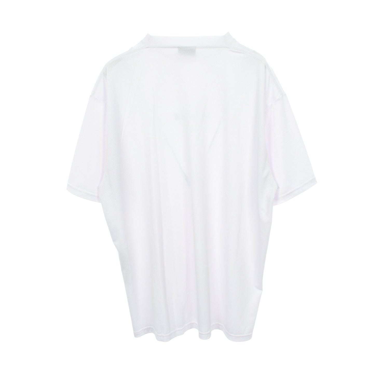 テクニカルメッシュ スイムTシャツ 半袖Tシャツ クルーネック ロゴ オフホワイト バレンシアガ トップス BALENCIAGA