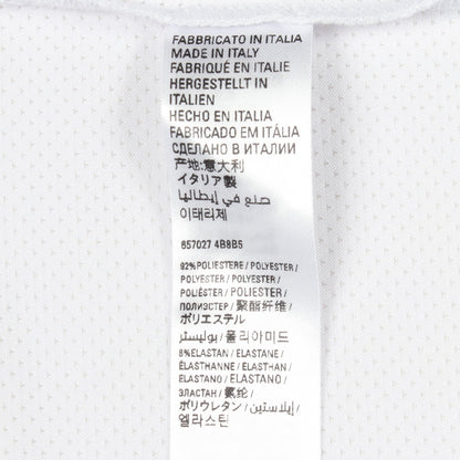 テクニカルメッシュ スイムTシャツ 半袖Tシャツ クルーネック ロゴ オフホワイト バレンシアガ トップス BALENCIAGA