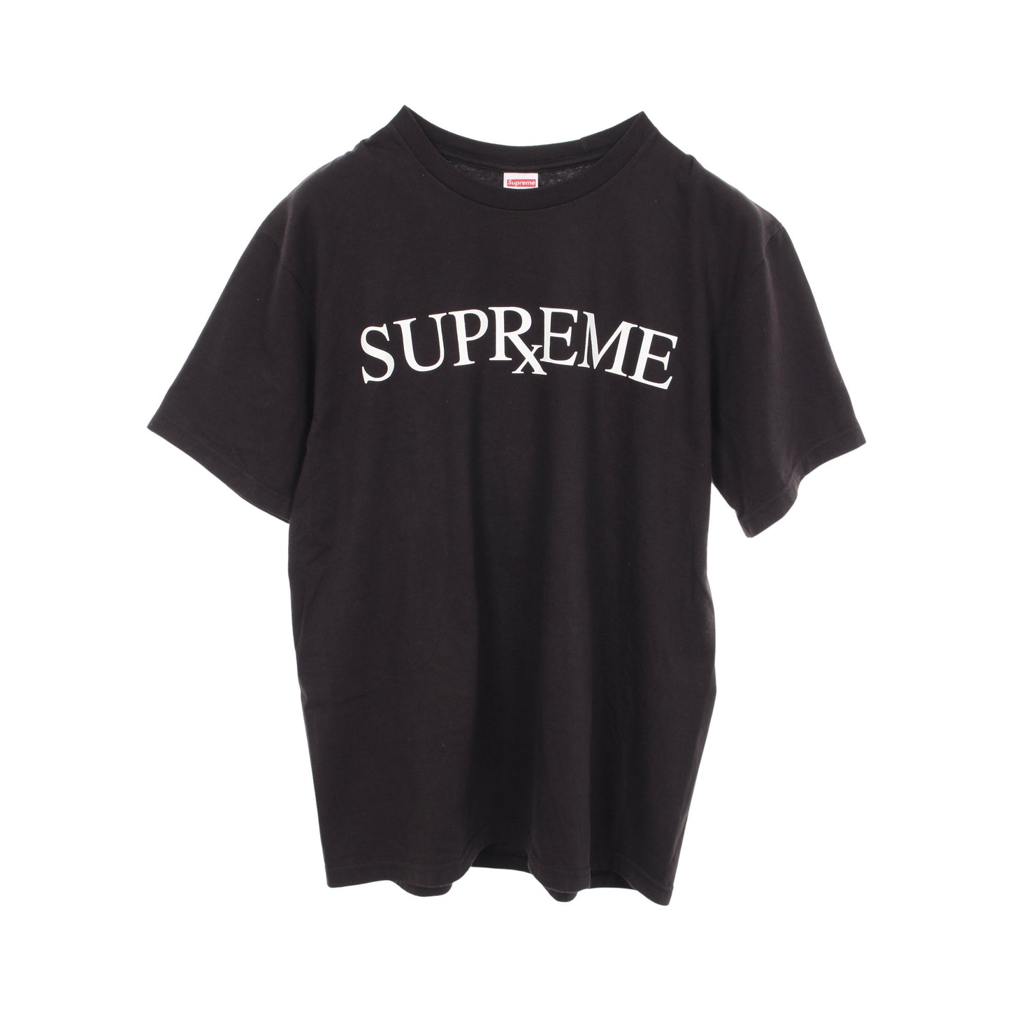RX 半袖Tシャツ ロゴ プリント コットン ブラック シュプリーム トップス Supreme