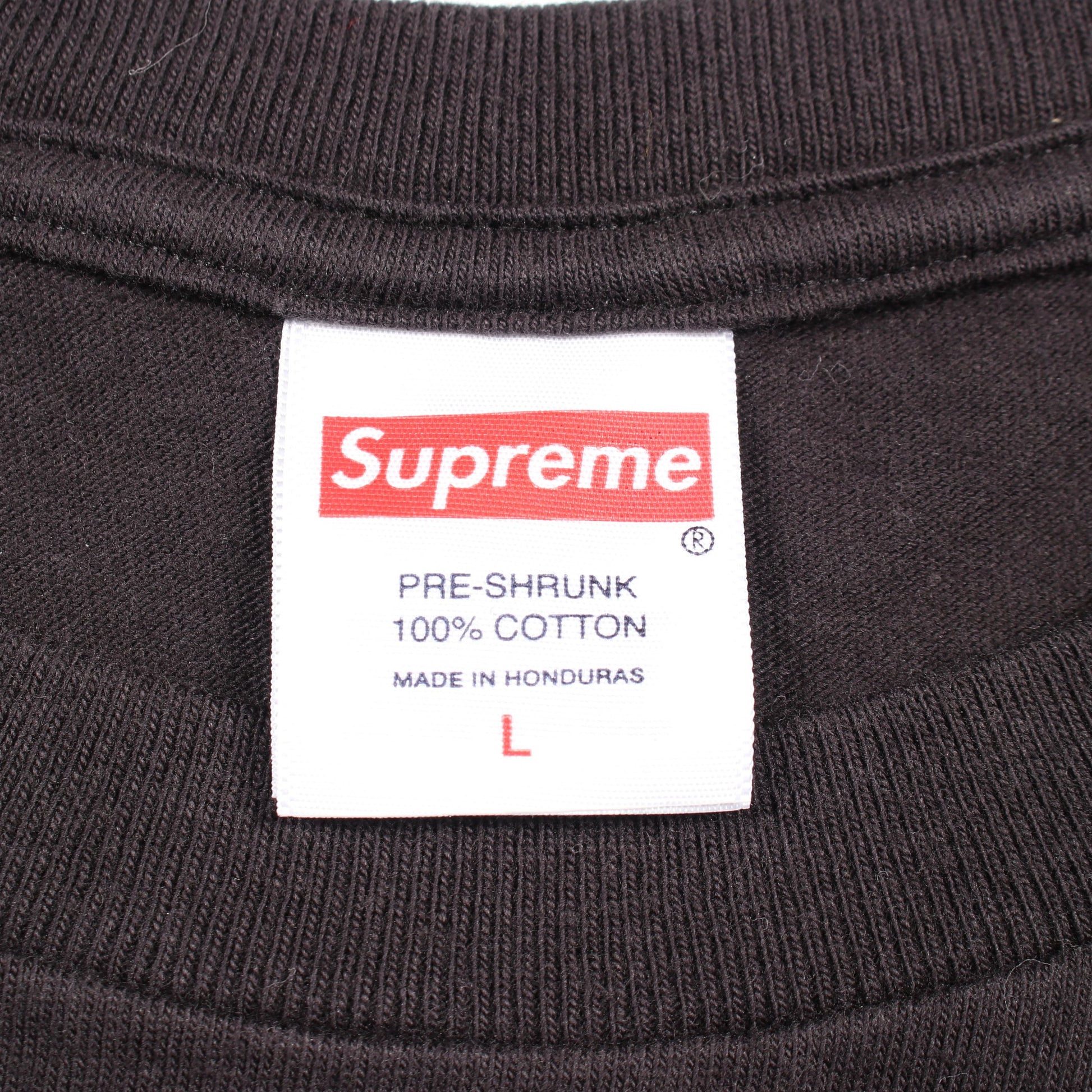 RX 半袖Tシャツ ロゴ プリント コットン ブラック シュプリーム トップス Supreme