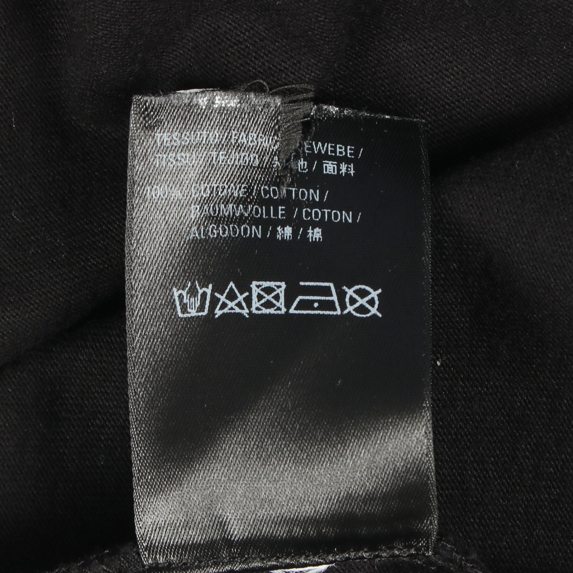 SYMBOLIC LOGO 長袖Tシャツ コットン ブラック バレンシアガ トップス BALENCIAGA