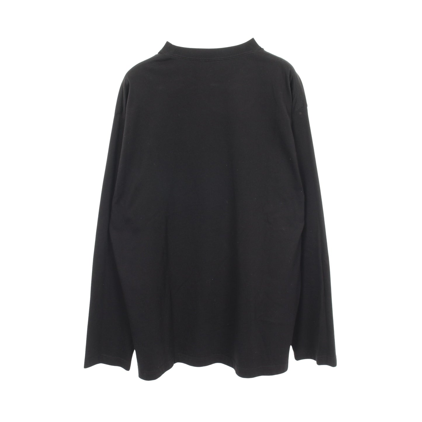 SYMBOLIC LOGO 長袖Tシャツ コットン ブラック バレンシアガ トップス BALENCIAGA
