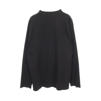 SYMBOLIC LOGO 長袖Tシャツ コットン ブラック バレンシアガ トップス BALENCIAGA