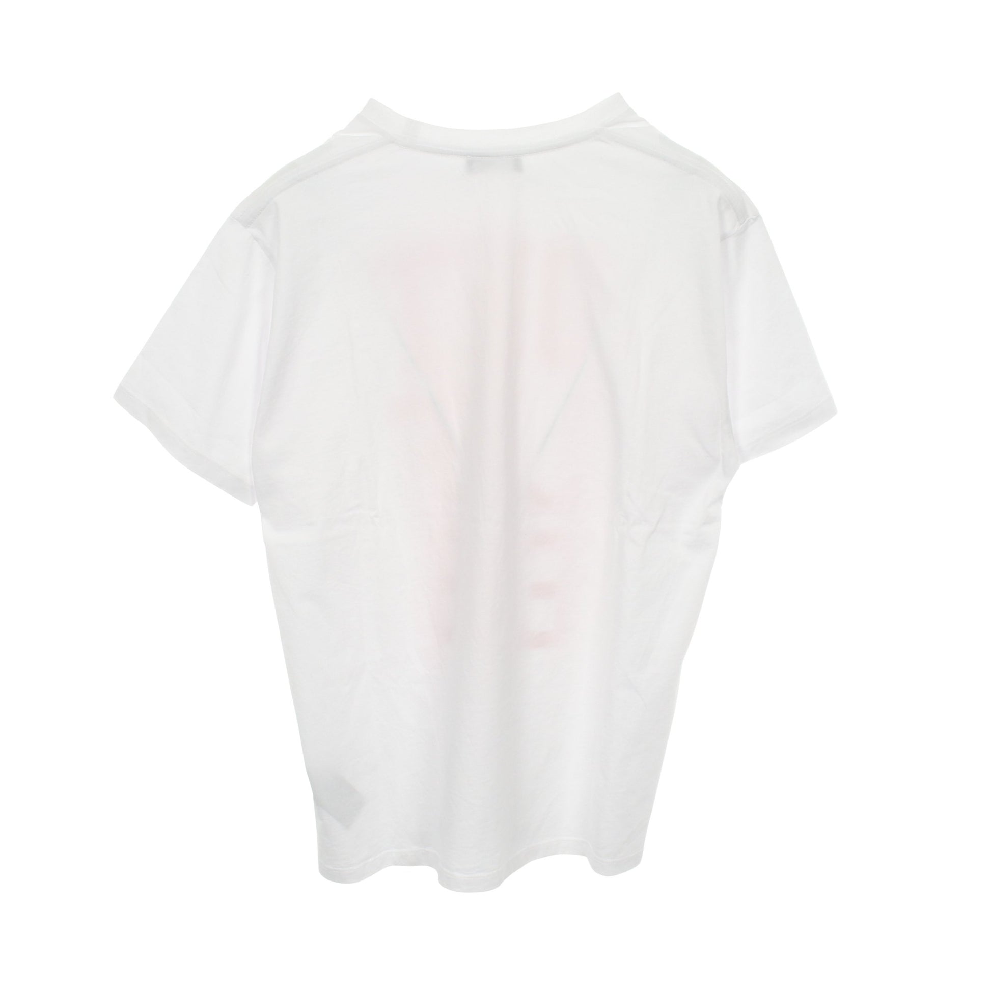 DETLEFE81 半袖Tシャツ クルーネック コットン ホワイト ラフシモンズ トップス RAF SIMONS