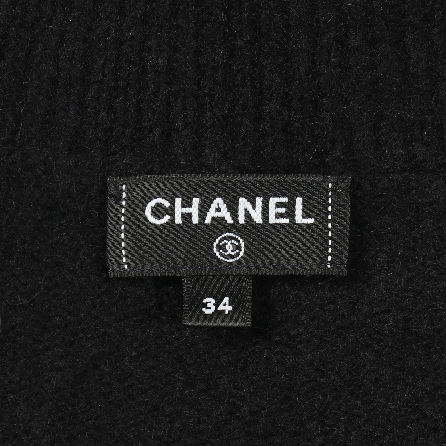 ココマーク ニット ハイネック スター カシミヤ シルク ブラック ライトグレー オフホワイト シャネル トップス CHANEL