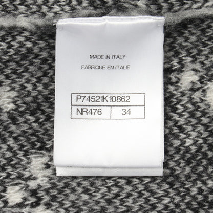 ココマーク ニット ハイネック スター カシミヤ シルク ブラック ライトグレー オフホワイト シャネル トップス CHANEL