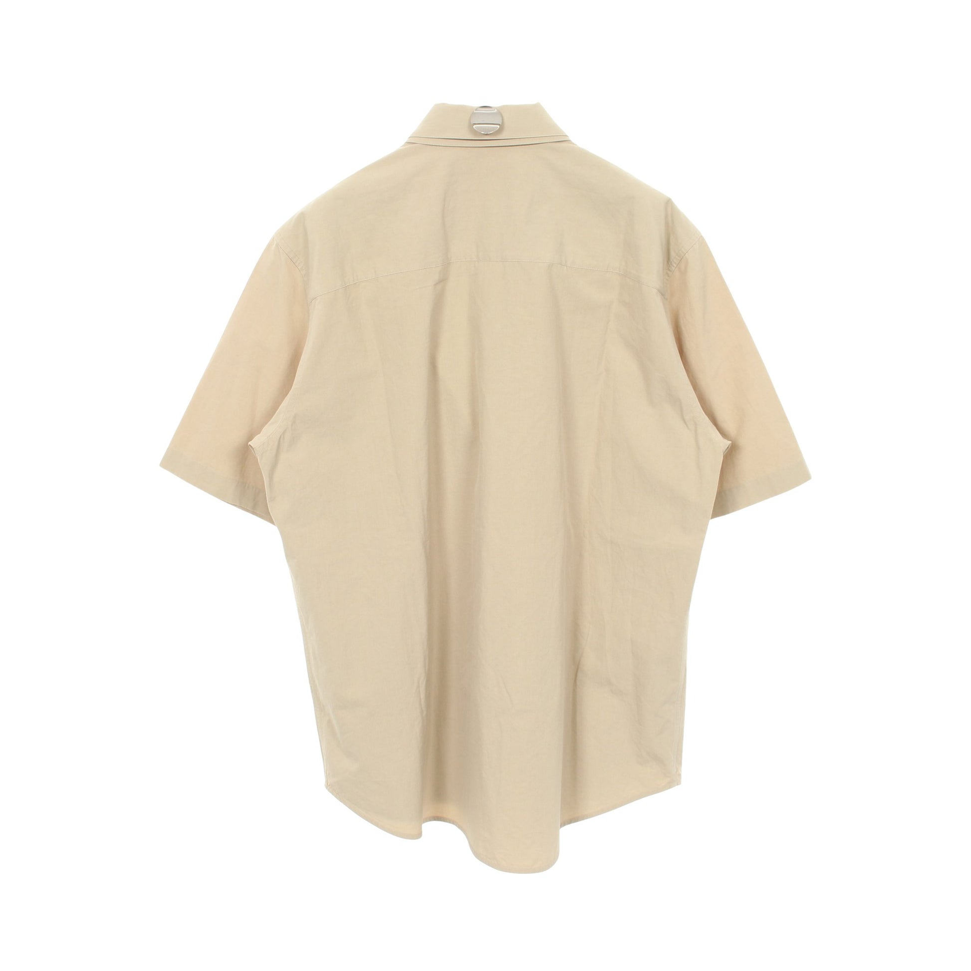 レイヤード シャツ コットン ベージュ ジルサンダー トップス JIL SANDER