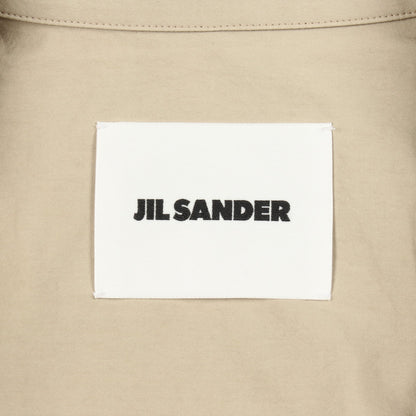 レイヤード シャツ コットン ベージュ ジルサンダー トップス JIL SANDER