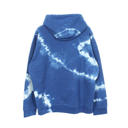 LV Tie Dye Hoodie プルオーバーパーカー タイダイ柄 コットン ブルー ホワイト ルイヴィトン トップス LOUIS VUITTON