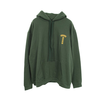 プルオーバーパーカー アーチロゴ コットン グリーン クロムハーツ トップス Chrome Hearts