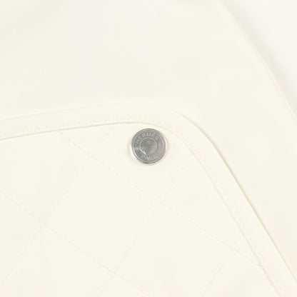 DIAMANT EQUESTRE キルティング スカート コットン オフホワイト エルメス ボトムス HERMES
