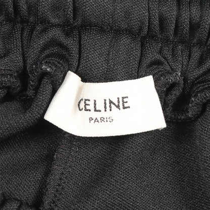 ショート スウェットパンツ ロゴ ブラック セリーヌ ボトムス CELINE