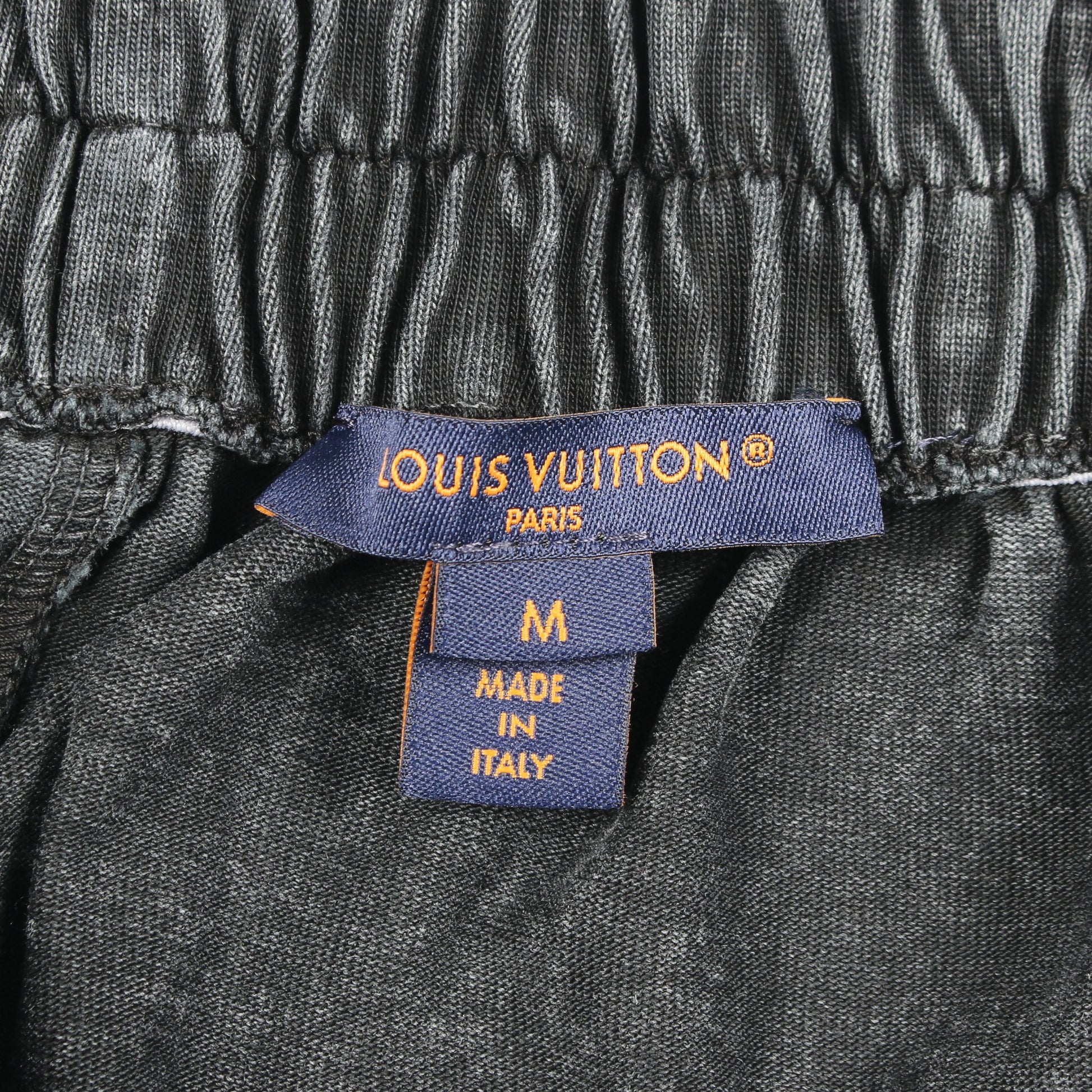 ショート パンツ ロゴ コットン グレー ルイヴィトン ボトムス LOUIS VUITTON