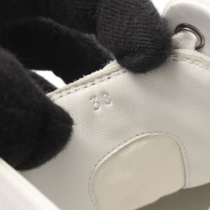 イリコ ハイカットスニーカー キャンバス レザー ホワイト マルチカラー エルメス シューズ HERMES