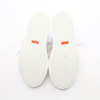 イリコ ハイカットスニーカー キャンバス レザー ホワイト マルチカラー エルメス シューズ HERMES