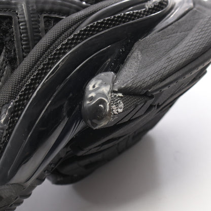 RUNNER ランナー スニーカー レザー ファブリック ブラック ユーズド加工 バレンシアガ シューズ BALENCIAGA