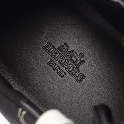 アンヴォル スニーカー ファブリック スエード ブラック エルメス シューズ HERMES