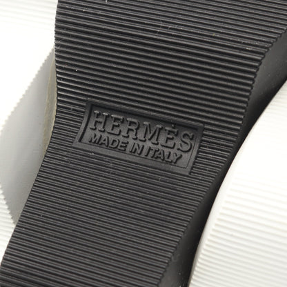アンヴォル スニーカー ファブリック スエード ブラック エルメス シューズ HERMES