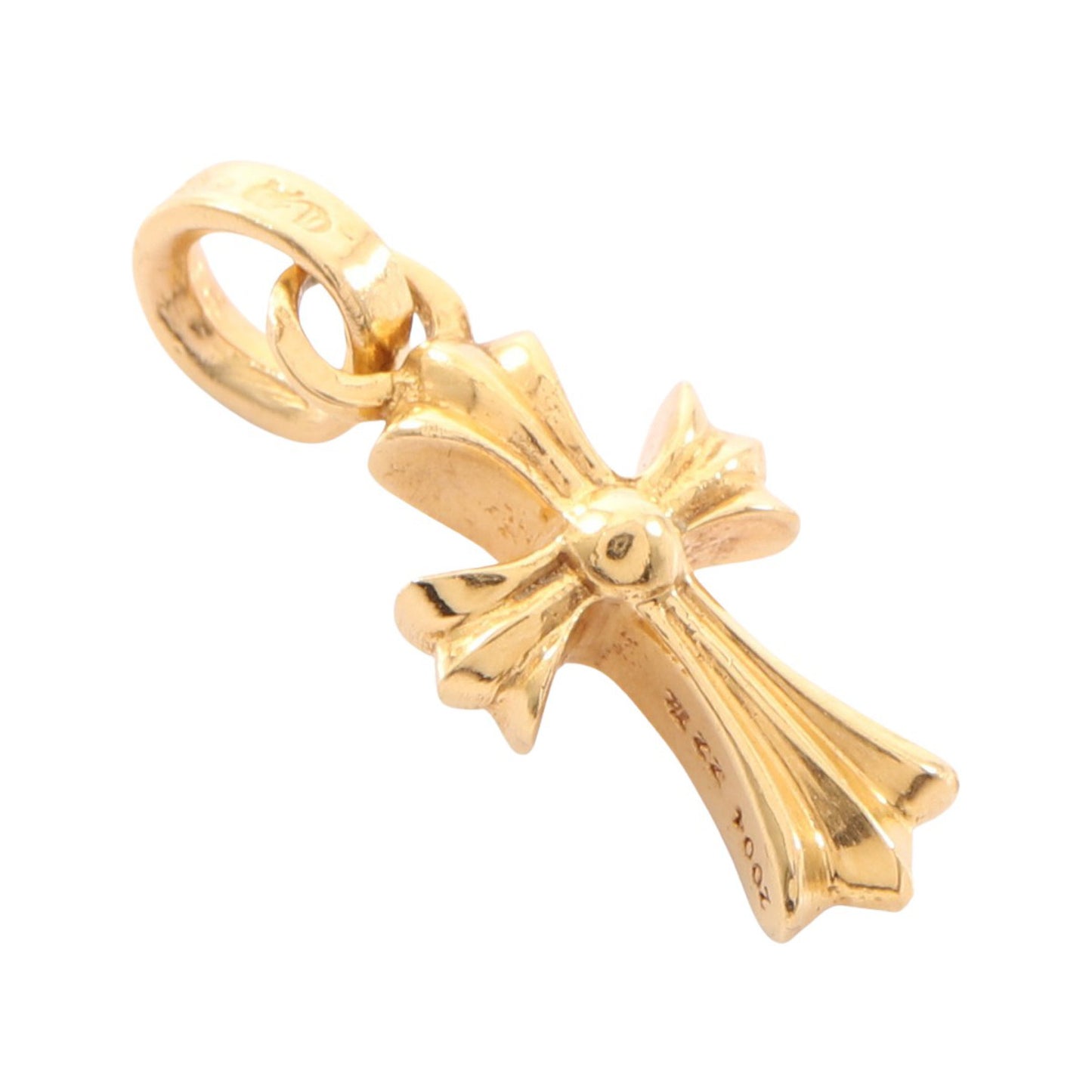 CHクロス ベビーファット ペンダントトップ 22K ゴールド クロムハーツ アクセサリー Chrome Hearts