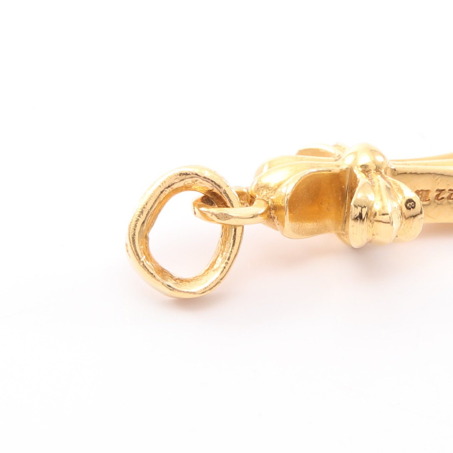 CHクロス ベビーファット ペンダントトップ 22K ゴールド クロムハーツ アクセサリー Chrome Hearts