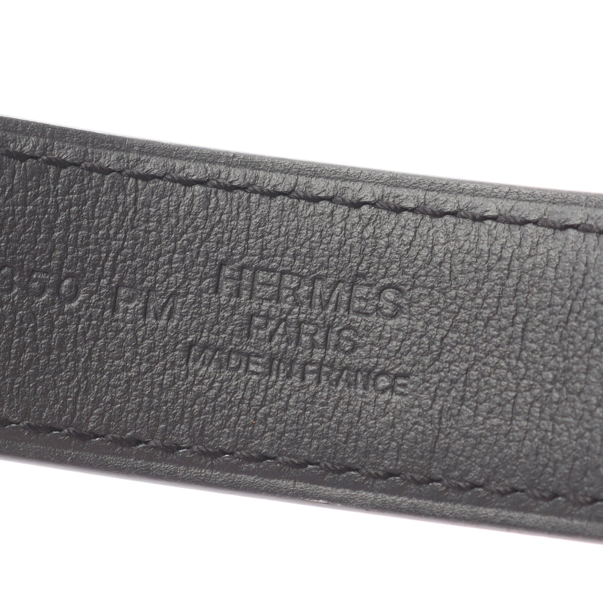 アンディ 26 ベルト レザー ブラック シルバー シルバー金具 B刻印 エルメス 財布・小物 HERMES