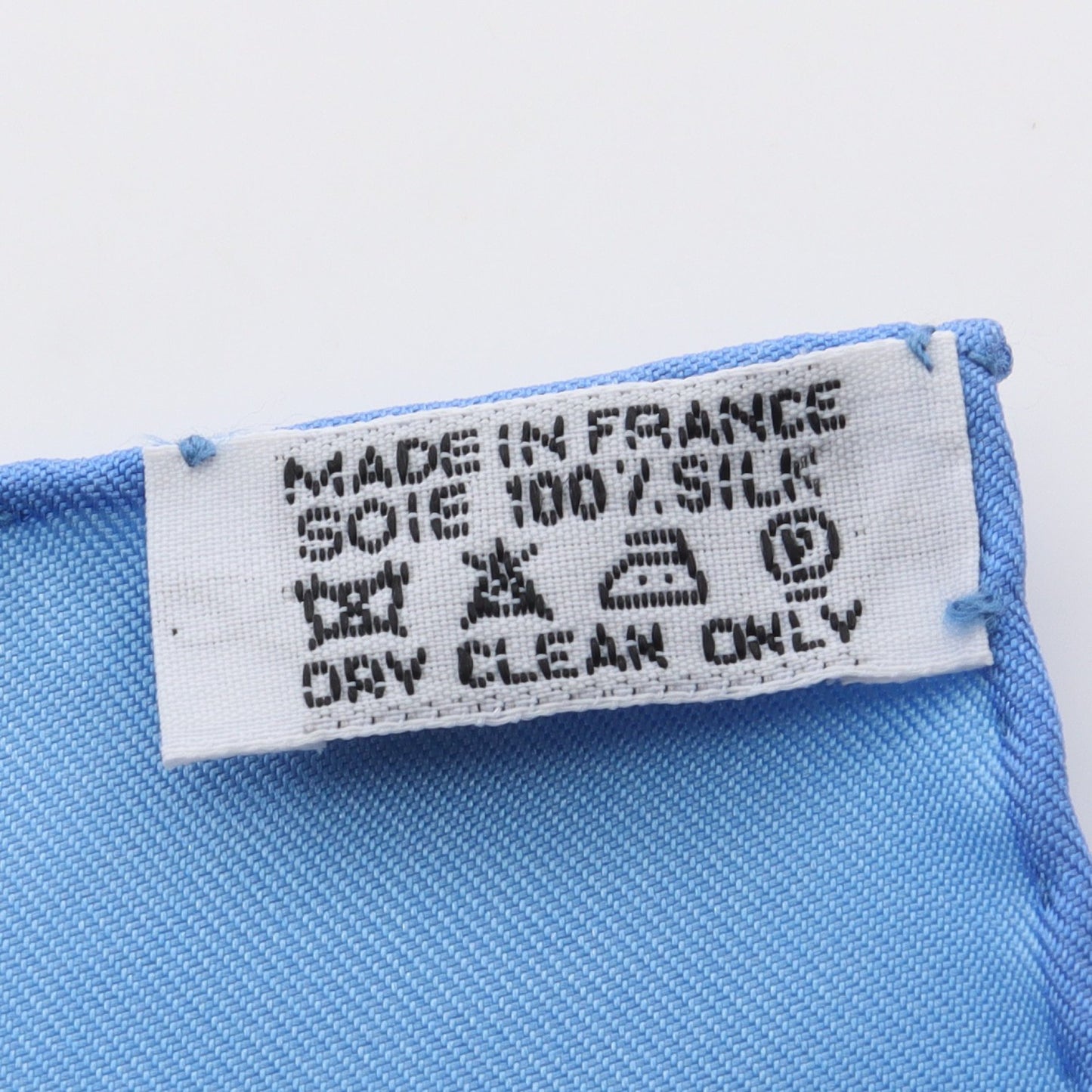 カレ90 Vive les champions! スカーフ シルク ブルー ホワイト イエロー エルメス 財布・小物 HERMES