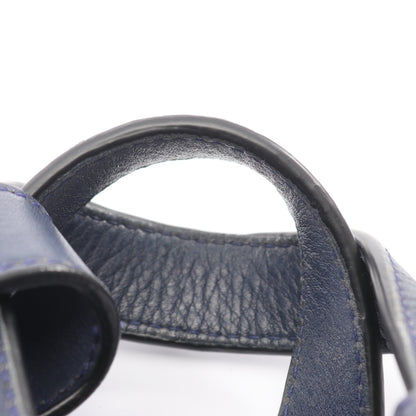 HAMMOCK SMALL ハンモック スモール ハンドバッグ レザー ネイビー 2WAY ロエベ