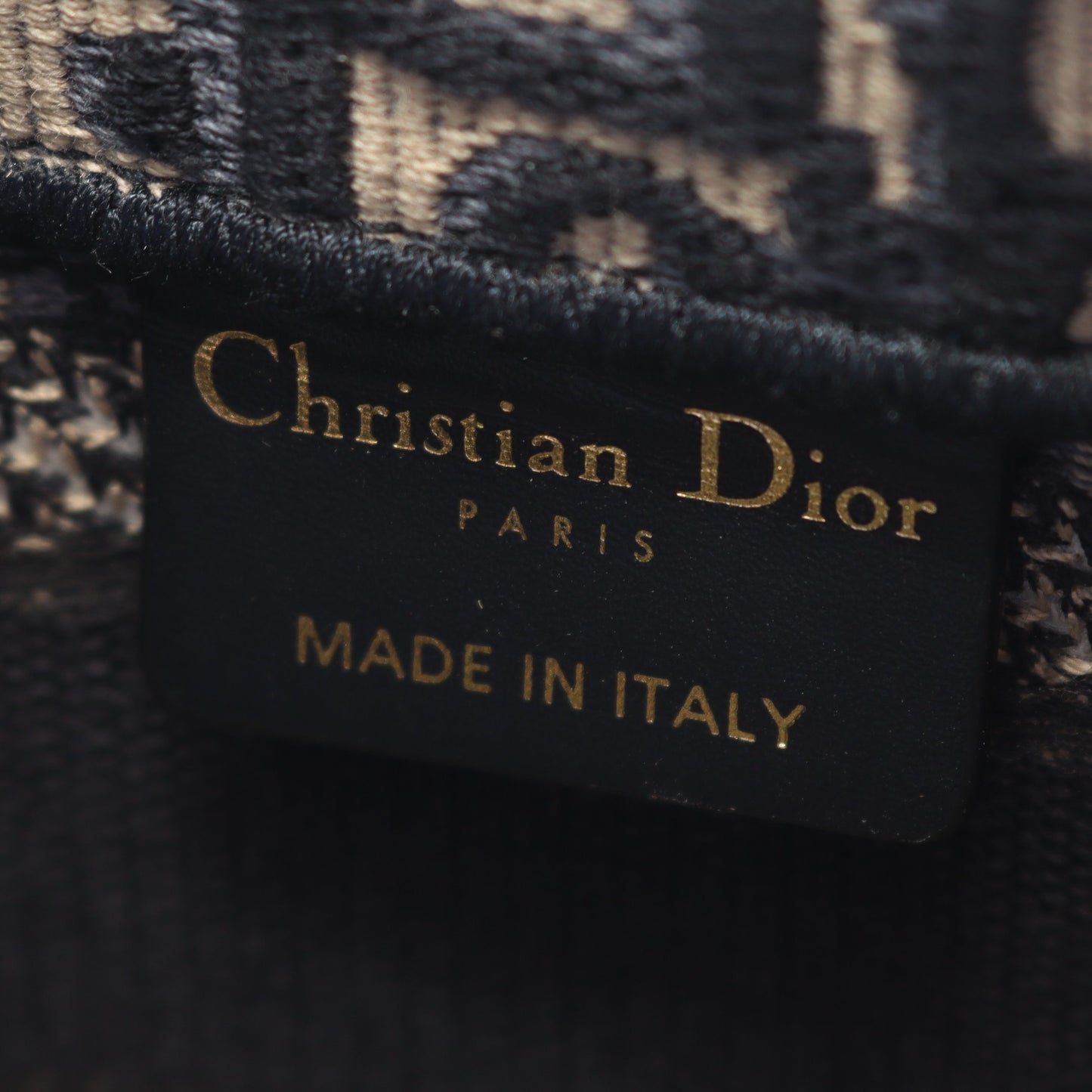 BOOK TOTE ブックトート ミニ ハンドバッグ トートバッグ キャンバス ベージュ ネイビー 2WAY クリスチャンディオール バッグ Christian Dior