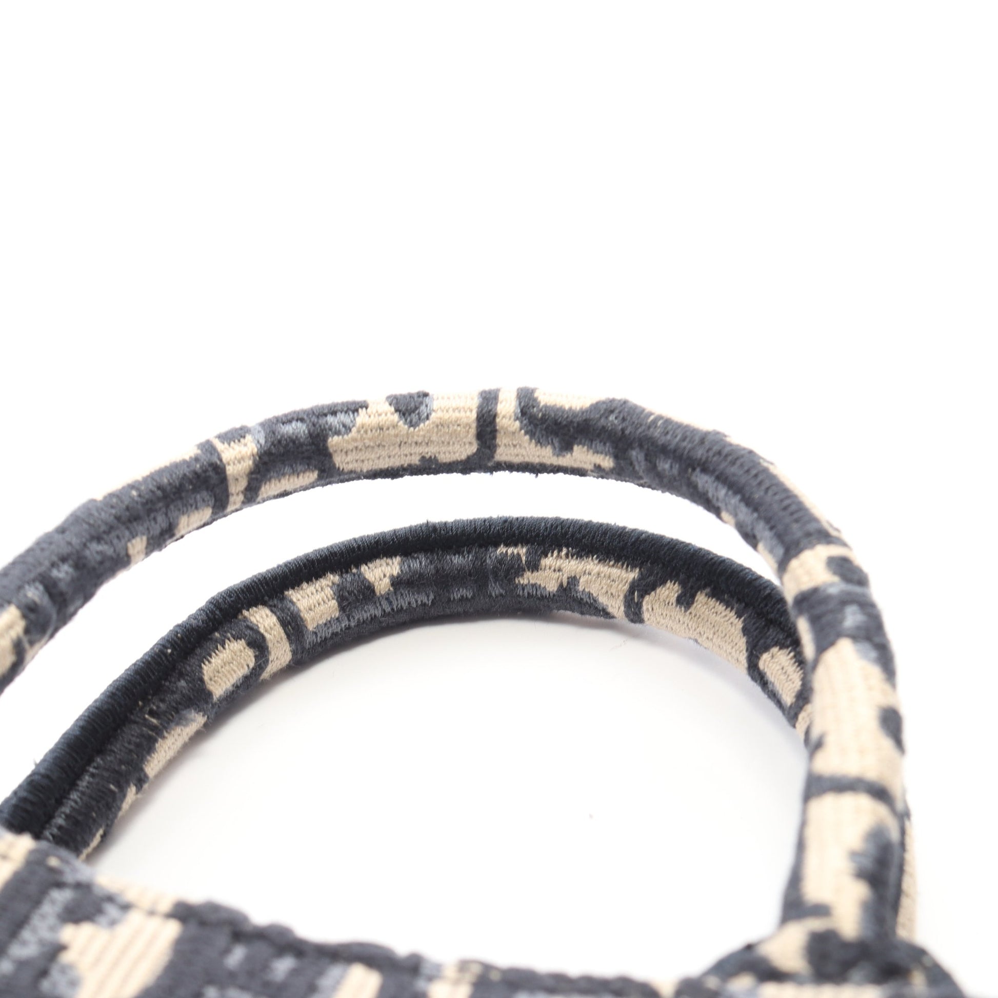 BOOK TOTE ブックトート ミニ ハンドバッグ トートバッグ キャンバス ベージュ ネイビー 2WAY クリスチャンディオール バッグ Christian Dior