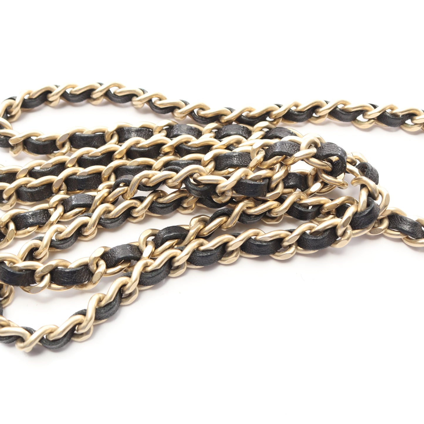 マトラッセ ミニ チェーンショルダーバッグ ラムスキン ブラック ゴールド金具 シャネル バッグ CHANEL