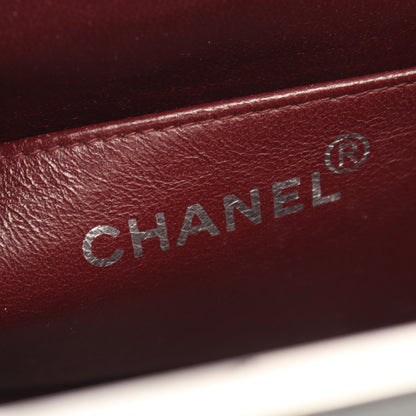 マトラッセ ハンドバッグ バニティバッグ ラムスキン ブラック シルバー金具 シャネル バッグ CHANEL