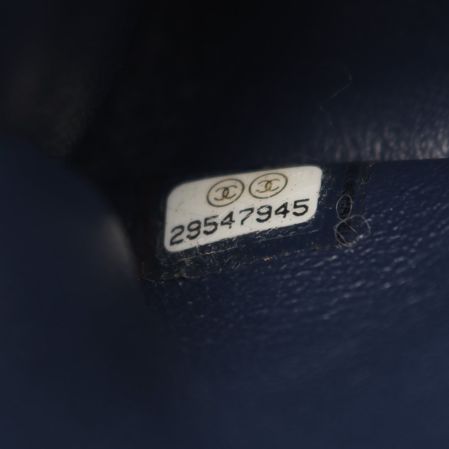 2.55 マトラッセ Wチェーンショルダーバッグ ベルベット ダークブルー ゴールド金具 シャネル バッグ CHANEL